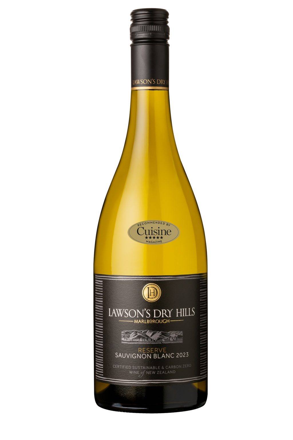 Lawsons Dry Hills Reserve Sauvignon Blanc Marlborough Cuisine