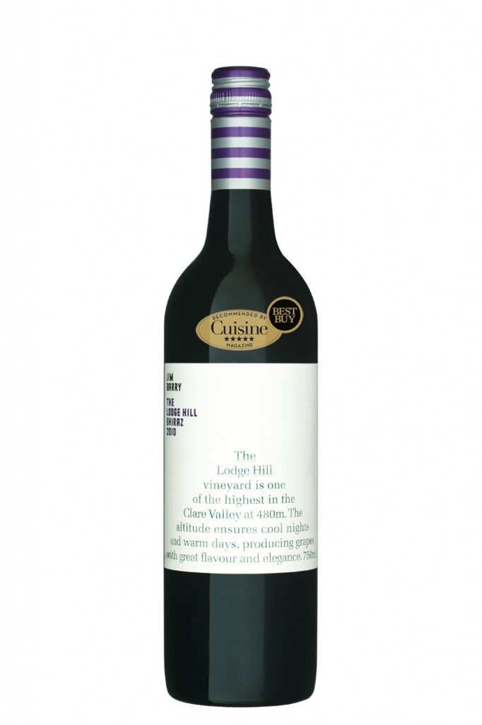 Jim Barry The Lodge Hill Shiraz 2010