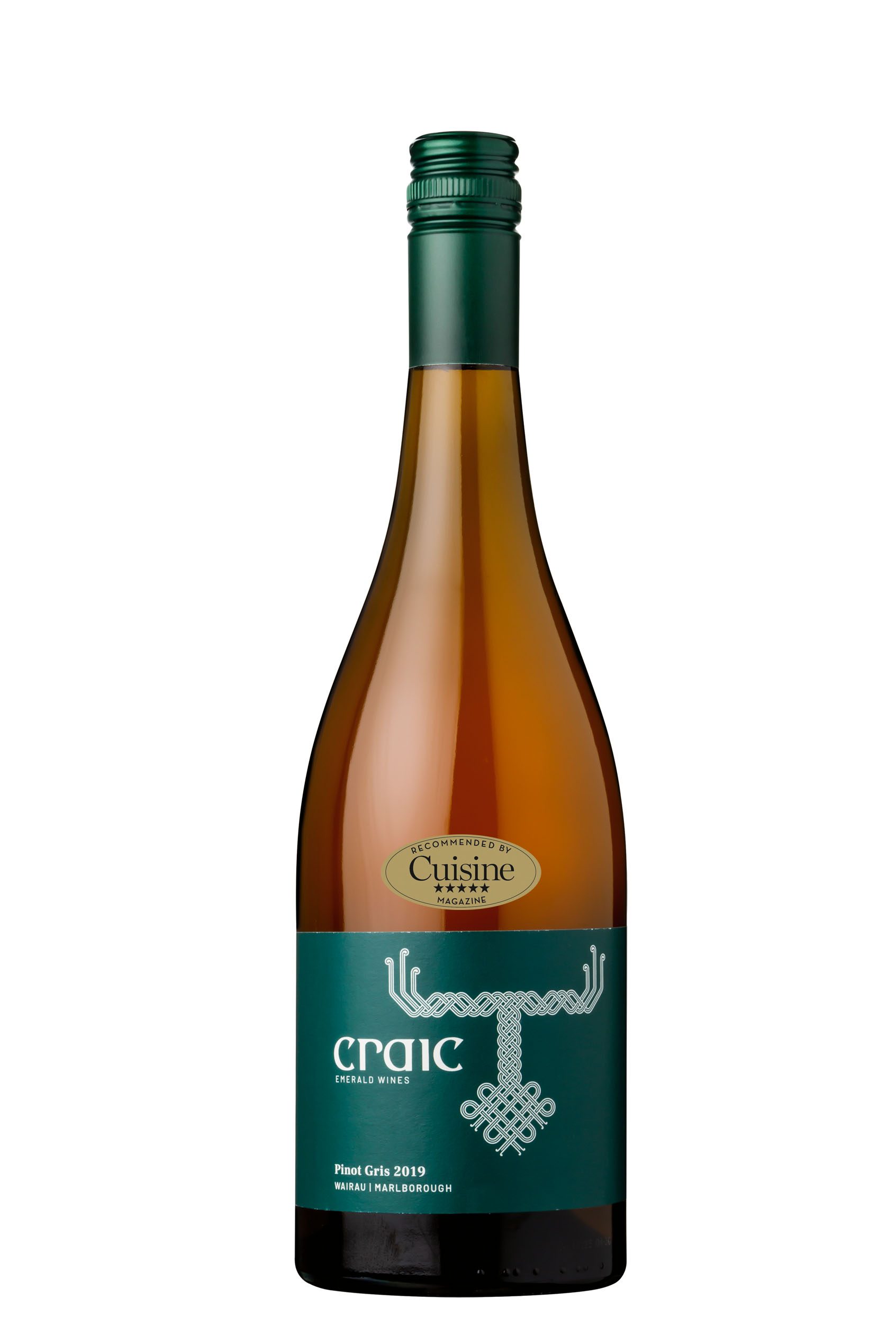 Craic by Emerald Wines Pinot Gris 2019 (Marlborough)