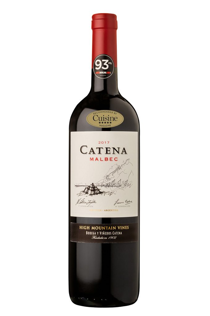 Catena Zapata ‘Catena’ Malbec 2017 (Mendoza, Argentina) - Cuisine Wine