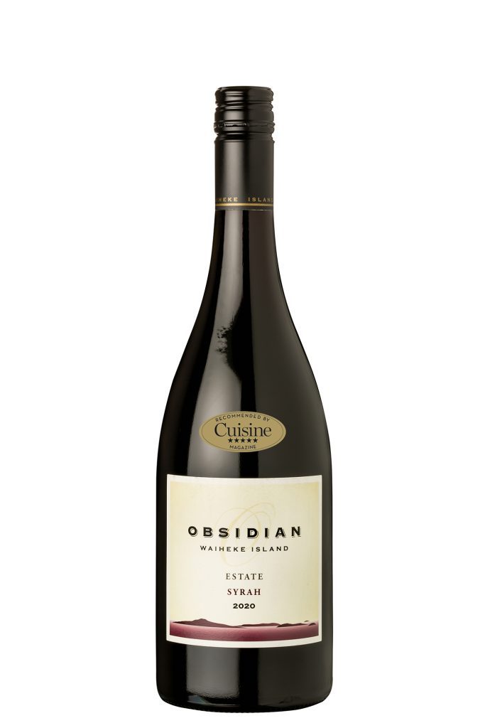 Obsidian Estate Syrah 2020 (Waiheke Island) - Cuisine Wine